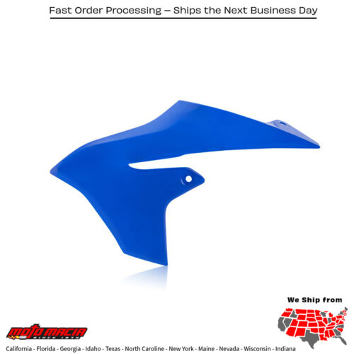 RADIATOR SHROUD BLUE Yamaha YZ65 2018-2024