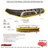 X-SEAT AIR BLUE RMZ450 Suzuki RM-Z450 2018-2024