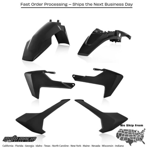 PLASTIC KIT BLACK Husqvarna TC 65 2017-2024