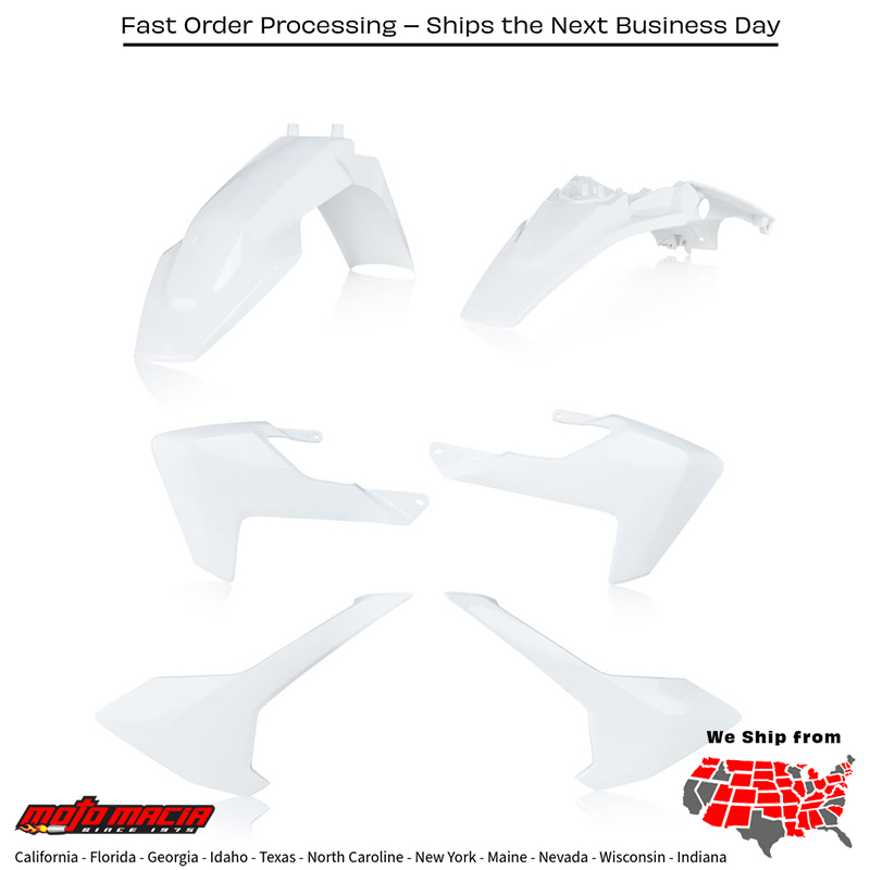 PLASTIC KIT HUS ORIGINAL Husqvarna TC 65 2017-2024
