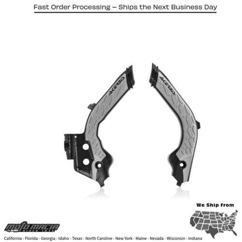 X-GRIP FRAME GUARD GAS/HUS BLACK/GREY Husqvarna TC 125 2019-2022 Husqvarna TC 250 2019-2022 Husqvarna FC 250 2019-2022 Husqvarna FC 350 2019-2022 Husqvarna FC 450 2019-2022 Husqvarna FC 450 Rockstar Edition 2019-2020 Gas Gas MC 125 2021-2021 Gas Gas MC 250