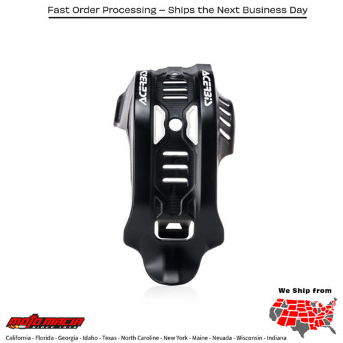 ACERBIS Skid Plate (protector de carter) BLACK/WHITE KTM 450 SX-F 19-22 KTM 450 XC-F 19-22 KTM 450 SX-F FACTORY EDITION 19-22 KTM 450 SX-F 2019-2022 KTM 450 XC-F 2019-2022 KTM 450 SX-F FACTORY EDITION 2019-2022
