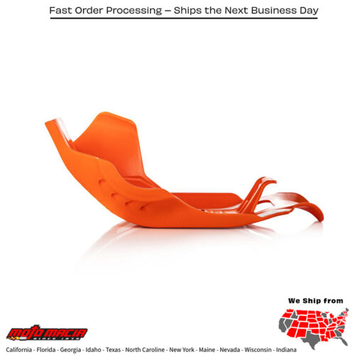 ACERBIS Skid Plate (protector de carter) ORANGE/WHITE KTM 450 SX-F 19-22 KTM 450 XC-F 19-22 KTM 450 SX-F FACTORY EDITION 19-22 KTM 450 SX-F 2019-2022 KTM 450 XC-F 2019-2022 KTM 450 SX-F FACTORY EDITION 2019-2022