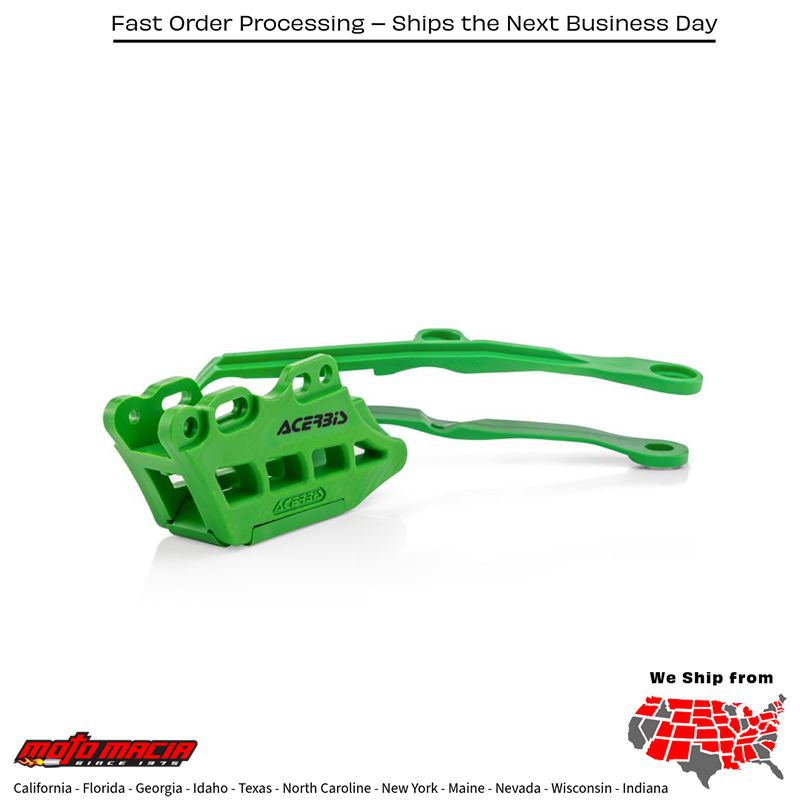Chain Guide (Guia De Cadena) Acerbis Kawasaki Kx450f 2016-2023 Kx250f 2021