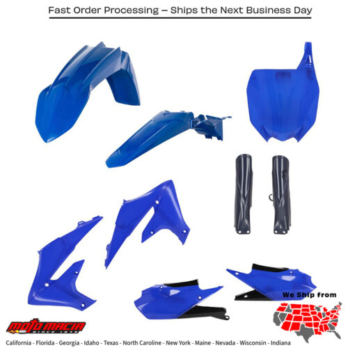 FULL PLASTIC KIT  ORIGINAL Yamaha YZ450F YZ250F YZ450FX YZ250FX 2018-2023