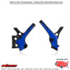 X-GRIP FRAME GUARDS BLACK/BLUE  Yamaha YZ85 2018-2021