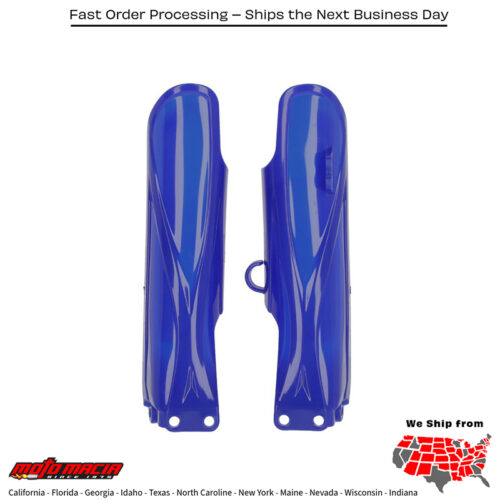 LOWER FORK COVER SET  BLUE Yamaha YZ85 2019-2024 Yamaha YZ85LW 2022-2024