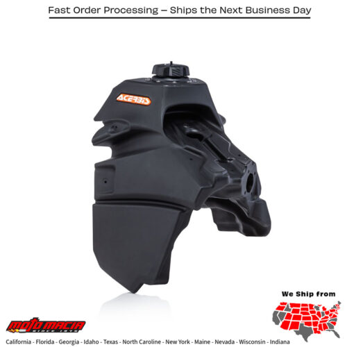 FUEL TANK 3.1 GAL BLACK KTM 500 EXC-F 2020-2023 KTM 500 XCF-W 2020-2022 KTM 350 XCF-W 2020-2022 KTM 300 XC-W TPi 2020-2023 KTM 250 XC-W TPi 2020-2023 KTM 150 XC-W TPi 2020-2023 KTM 350 EXC-F 2020-2023 KTM 300 XC TPi 2020-2022 KTM 250 XC TPi
