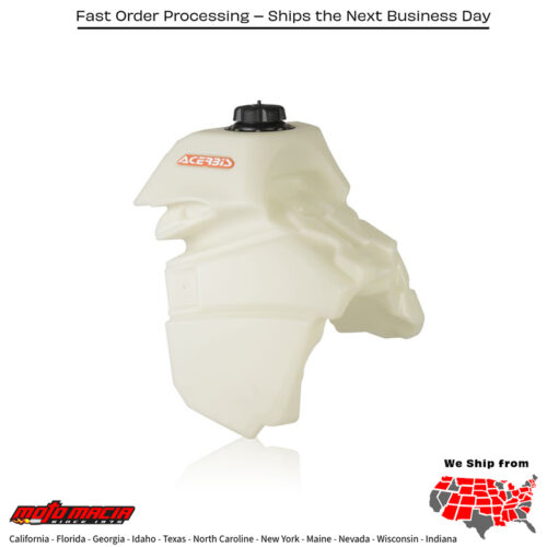 FUEL TANK 3.9 GAL NATURAL KTM 500 EXC-F 2020-2023 KTM 500 XCF-W 2020-2022 KTM 350 XCF-W 2020-2022 KTM 300 XC-W TPi 2020-2023 KTM 250 XC-W TPi 2020-2023 KTM 150 XC-W TPi 2020-2023 KTM 350 EXC-F 2020-2023 KTM 300 XC TPi 2020-2022 KTM 250 XC T