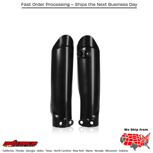 FORK GUARDS BLACK KTM 65 SX 2020-2024
