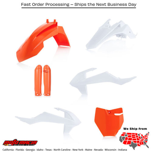 FULL PLASTIC KIT KTM ORIGINAL KTM 65 SX 2019-2024