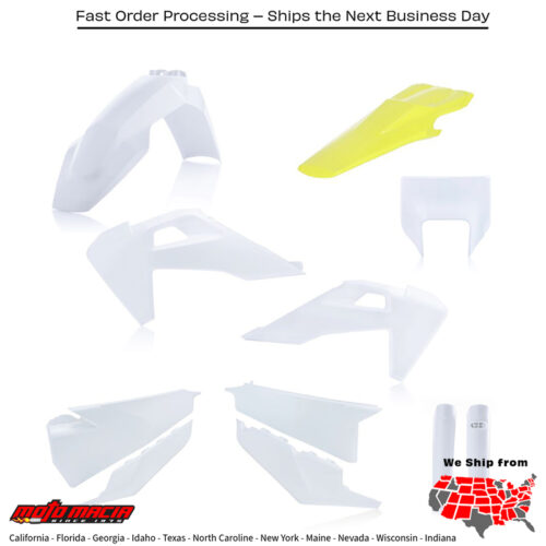 FULL PLASTIC KIT HUS ORIGINAL Husqvarna TE 300i FE 250 FE 350 FE 450 FE 501 TE 250i TE 150 TE 150i 2020-2023
