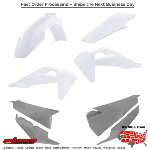 PLASTIC KIT HUS ORIGINAL '22 Husqvarna TE 300i FE 250 FE 350 FE 450 FE 501 TE 250i TE 150 FE 350S FE 501S TE 150i TE 300i Rockstar Edition 2020-2023