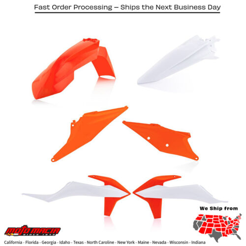 PLASTIC KIT KTM ORIGINAL KTM 500 EXC-F 350 EXC-F 450 EXC-F 250 EXC-F 2020-2023