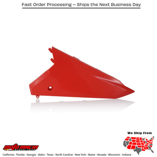 SIDE PANELS UPPER  RED Honda CRF250R 2022-2024 Honda CRF250RX 2022-2024 Honda CRF450R-S 2023-2024