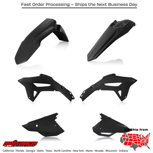 PLASTIC KIT  WHITE Honda CRF450R CRF450R W.E. CRF250R CRF450R-S 2021-2024