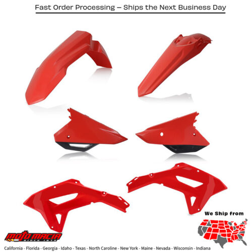 PLASTIC KIT  ORIGINAL '21 Honda CRF450RX CRF250RX 2021-2024