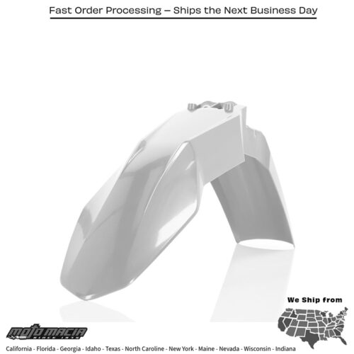 FRONT FENDER GAS/KTM WHITE Gas Gas MC 125 2021-2021 Gas Gas MC 250F 2021-2021 Gas Gas MC 450F 2021-2021 Gas Gas EC 300 2021-2021 Gas Gas EX 250F 2021-2021 Gas Gas EX 350F 2021-2021 Gas Gas EX 450F 2021-2021 Gas Gas EX 300 2021-2021 Gas-Gas