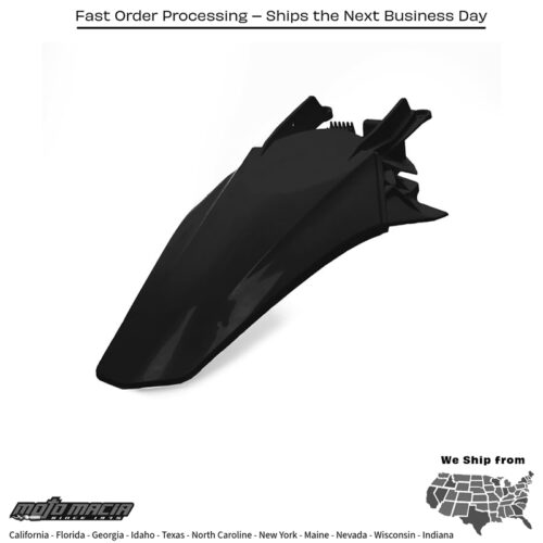 REAR FENDER GAS/KTM BLACK Gas Gas MC 125 2021-2021 Gas Gas MC 450F 2021-2021 Gas Gas EX 250F 2021-2021 Gas Gas EX 350F 2021-2021 Gas Gas EX 300 2021-2021 Gas-Gas MC 125 2021-2023 Gas-Gas MC 250F 2021-2023 Gas-Gas MC 450F 2021-2023 Gas-Gas E