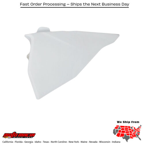 AIRBOX COVER GAS WHITE Gas Gas MC 125 2021-2021 Gas Gas MC 250F 2021-2021 Gas Gas MC 450F 2021-2021 Gas Gas EC 300 2021-2021 Gas Gas EX 250F 2021-2021 Gas Gas EX 350F 2021-2021 Gas Gas EX 450F 2021-2021 Gas Gas EX 300 2021-2021 Gas-Gas MC 1