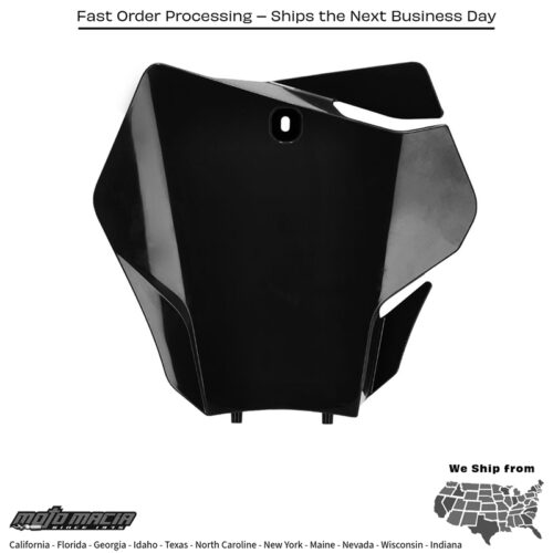 FRONT NUMBER PLATE GAS/KTM BLACK Gas Gas MC 125 2021-2021 Gas Gas MC 250F 2021-2021 Gas Gas MC 450F 2021-2021 Gas Gas EC 300 2021-2021 Gas Gas EX 250F 2021-2021 Gas Gas EX 350F 2021-2021 Gas Gas EX 450F 2021-2021 Gas Gas EX 300 2021-2021 Ga