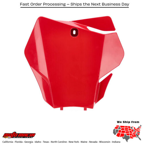 FRONT NUMBER PLATE GAS/KTM RED Gas Gas MC 125 2021-2021 Gas Gas MC 250F 2021-2021 Gas Gas MC 450F 2021-2021 Gas Gas EC 300 2021-2021 Gas Gas EX 250F 2021-2021 Gas Gas EX 350F 2021-2021 Gas Gas EX 450F 2021-2021 Gas Gas EX 300 2021-2021 Gas-