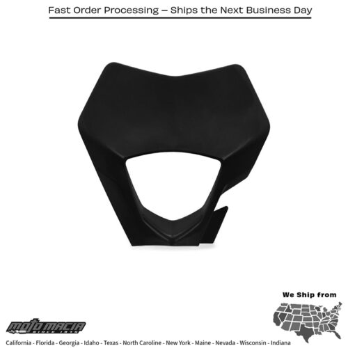 HEADLIGHT MASK GAS BLACK Gas Gas EC 300 2021-2021 Gas-Gas EC 300 2021-2023 Gas-Gas EC 250 2021-2023 Gas-Gas EC 250F 2021-2022 Gas-Gas EC 350F 2021-2023