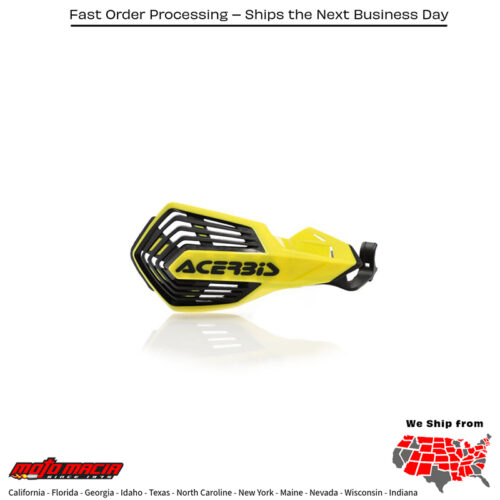 K-FUTURE HANDGUARD  YELLOW/BLACK Yamaha YZ250FX 2015-2023 Yamaha YZ250X 2016-2023 Yamaha YZ450FX 2016-2023 Suzuki RM-Z250 2016-2023 Suzuki RM-Z450 2016-2024 Yamaha YZ125 2015-2023 Yamaha YZ250 2015-2023 Yamaha YZ250F 2009-2023 Yamaha YZ450F