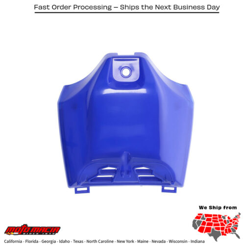 TANK COVER VENTED  BLUE Yamaha YZ450F 2018-2022 Yamaha YZ450FX 2018-2022 Yamaha YZ250F 2019-2023 Yamaha YZ250FX 2019-2019 Yamaha YZ450F Monster Energy RE 2021-2022