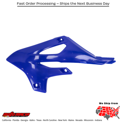 Radiator Shrouds Yamaha Blue Yz85 2022-2025 Yz85lw 2022-2024
