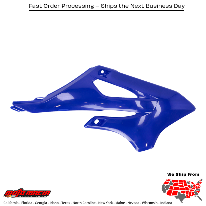 Radiator Shrouds Yamaha Blue Yz85 2022-2025 Yz85lw 2022-2024 - Image 2