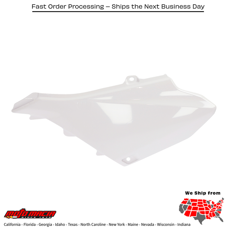 Side Panels Yamaha White Yz85 2022-2024 Yz85lw