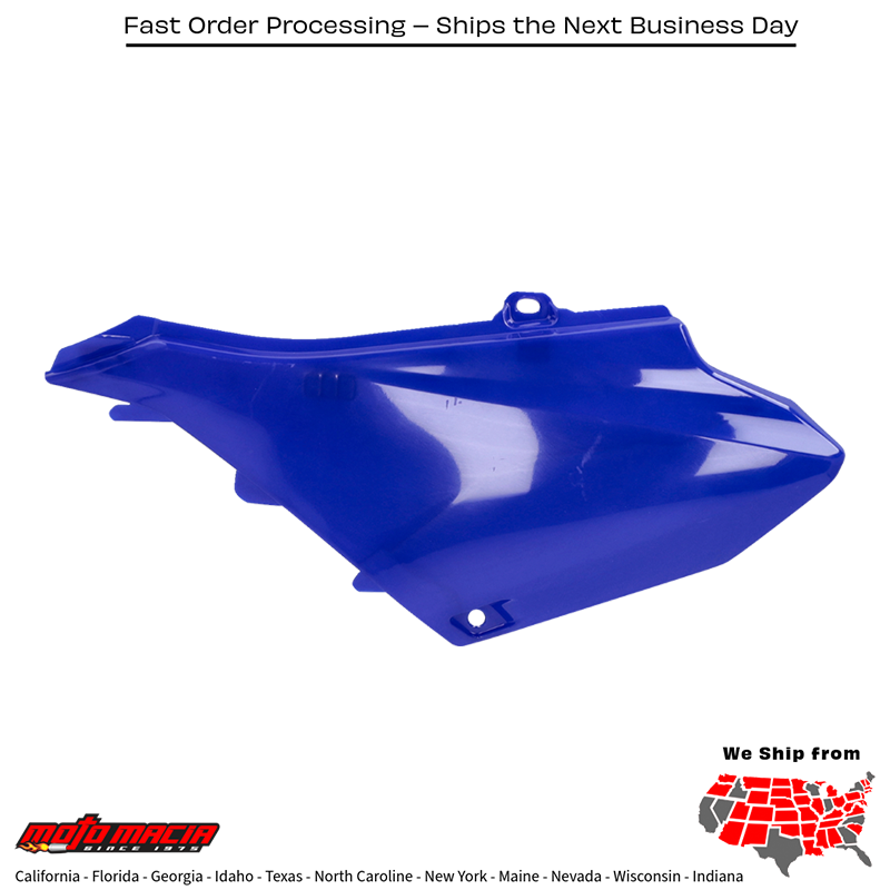 Side Panels Yamaha Blue/Black Yz85 2022-2026 Yz85lw 2022-2026 - Image 2