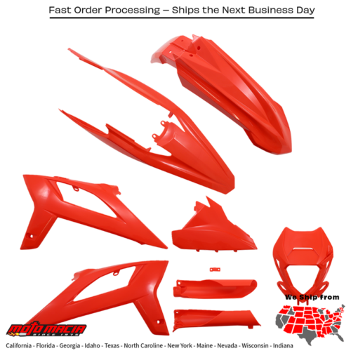 Full Plastic Kit Beta Original 125 Rr (2t) 2020-2022 200 Rr (2t)