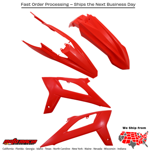 Plastic Kit Beta Red 125 Rr (2t) 2020-2022 200 Rr (2t) 2020-2022