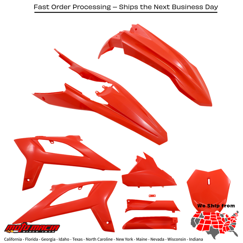 Full Plastic Kit Beta Original 300 Rx (2t) 2021-2022 - Image 2