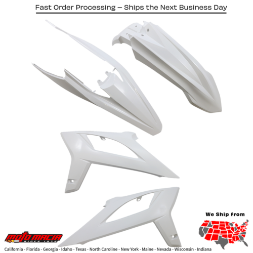 Plastic Kit Beta White 300 Rx (2t) 2021-2022