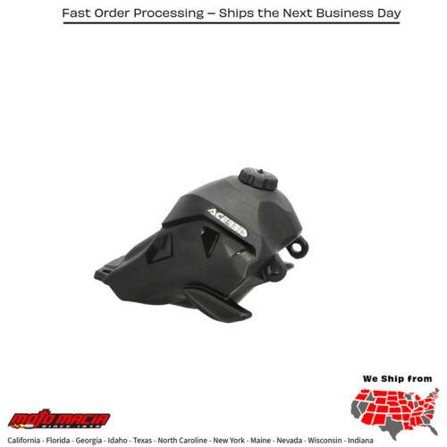 FUEL TANK 3.6 GAL BLACK  Honda CRF300L 2021-2024 Honda CRF300LA ABS 2021-2022