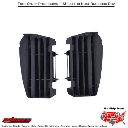 RADIATOR LOUVERS  DARK BLUE Yamaha YZ125 YZ250 2006-2024