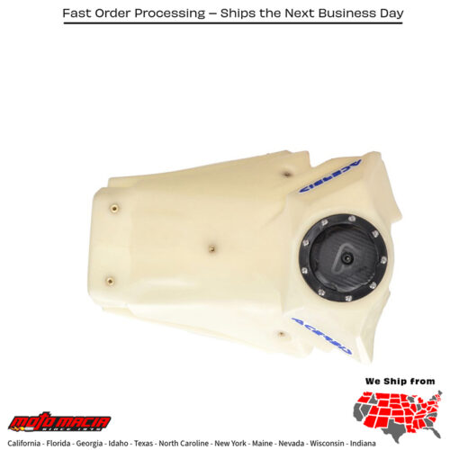 FUEL TANK 3.2GAL  NATURAL Yamaha YZ125 2022-2023 Yamaha YZ250 2022-2023