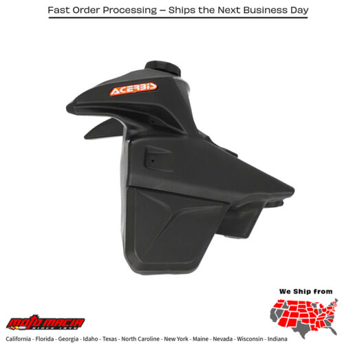 FUEL TANK 3.2GAL KTM BLACK KTM 250 SX-F 2023-2024 KTM 350 SX-F 2023-2024 KTM 450 SX-F 2023-2024 KTM 250 XC-F 2023-2024 KTM 350 XC-F 2023-2024 KTM 450 XC-F 2023-2024