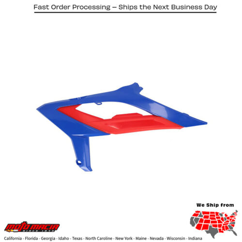 RADIATOR SHROUD BETA BLUE/RED Beta 125 RR (2T) 2023-2024 Beta 200 RR (2T) 2023-2024 Beta 250 RR (2T) 2023-2024 Beta 300 RR (2T) 2023-2024 Beta 350 RR 2023-2024 Beta 390 RR 2023-2023 Beta 430 RR 2023-2024 Beta 480 RR 2023-2024 Beta 300 RX (2