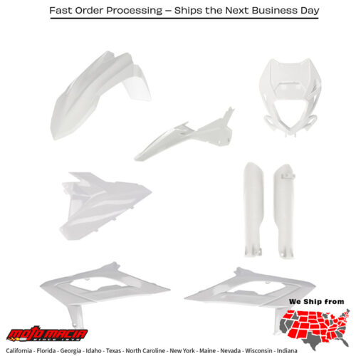 FULL PLASTIC KIT BETA WHITE Beta 125 RR (2T) 200 RR (2T) 250 RR (2T) 300 RR (2T) 350 RR 390 RR 430 RR 480 RR 125 RR (RE) 200 RR (RE) 250 RR (RE) 300 RR (RE) 350 RR (RE) 390 RR (RE) 430 RR (RE) 480 RR (RE) 2023-2024