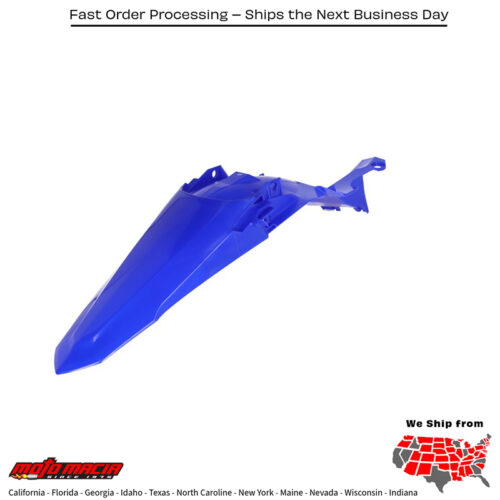 REAR FENDER  BLUE Yamaha YZ450F 2023-2024 Yamaha YZ250F 2024-2024 Yamaha YZ450FX 2024-2024