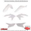 PLASTIC KIT  WHITE Yamaha YZ450F YZ250F YZ250FX YZ450FX 2023-2024