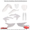 FULL PLASTIC KIT  WHITE Yamaha YZ450F YZ250F YZ450FX 2023-2024