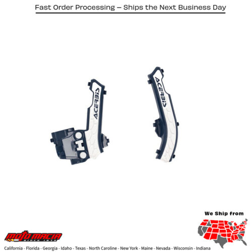 X-GRIP FRAME GUARD HUS BLUE/WHITE Husqvarna TC 50 EE 5 2017-2023