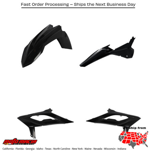 PLASTIC KIT BETA BLACK Beta 300 RX (2T) 2023-2024