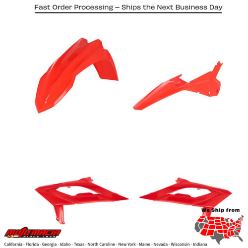 PLASTIC KIT BETA RED Beta 300 RX (2T) 2023-2024
