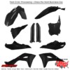 FULL PLASTIC KIT  BLACK Kawasaki KX450F KX450X 2024
